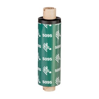 ZEBRA Farbband Harz 5095 110mmx30m schwarz,Thermotransfer