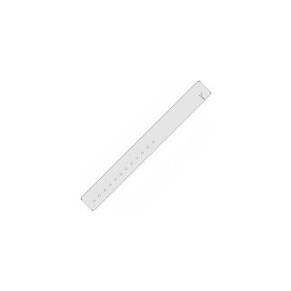 Zebra Z-Band QuickClip - Polypropylene (PP) - coated - white - 30.16 x 279.4 mm 960 label(s) (4 roll