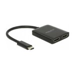 Adapter USB-C > Splitter 2x HDMI (BU)/DisplayPort (BU)...