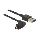Delock 83857 USB Kabel 3 m USB A Micro-USB B Schwarz