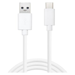 Sandberg USB-C > USB 3.0 (ST-ST) 2m Adapterkabel Weiß