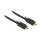 USB 10 Gbps Kabel USB Type-C™ Stecker zu USB Type-C™ Stecker mit Schraube oben 2 m schwarz