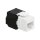 LogiLink Keystone CAT6a RJ45 Buchse UTP AWG 22-26 180° Werkzeuglos