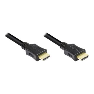 GoodConnections High-Speed HDMI (ST-ST) 0,5m Anschlusskabel Schwarz