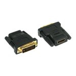 GoodConnections HDMI > DVI-D 24+1 (BU-ST) Adapter Schwarz