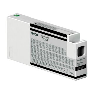 Epson Original UltraChrome HDR Druckerpatrone schwarz 700ml (C13T636100)
