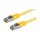 VALUE Patchkabel Kat.6 Class E S/FTP PiMF gelb 7m