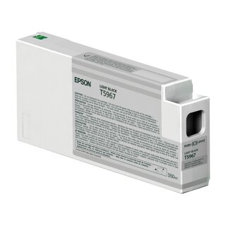 Epson Original UltraChrome HDR T5967 Druckerpatrone schwarz hell 350ml (C13T596700)
