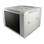 ALLNET Netzwerkschrank 19" 12HE 1-teilig T450mm...
