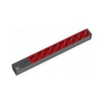BACHMANN 19"-Steckdosenleiste ALU, 8-fach, fr USV,...