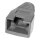 Modular Stecker RJ45 CAT5e grey