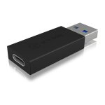 Adapter ICY BOX USB-A > USB-C Black (M)