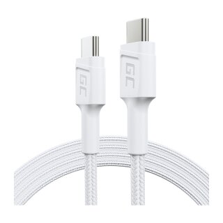 USB-C (ST-ST) 1,2m Green Cell White