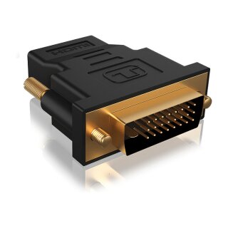 Adapter DVI-D (24+1) > HDMI (ST-BU) ICY BOX Black