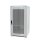 ALLNET Netzwerkschrank 19" 22HE B600/T1200mm perforierte Blechtüren Lichtgrau SNB-Serie