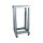 ALLNET Netzwerkschrank 19" 12HE B600/T1000mm Lichtgrau SRB-Serie
