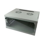 ALLNET Netzwerkschrank 19" 4HE 1-teilig T444/B541mm...