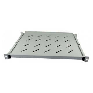 ALLNET Fachboden fest für 1100mm Schrank tiefe 1HE Lichtgrau t850-950mm