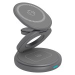 ICY BOX 3-in-1 Magnetische Ladestation Apple Watch/...