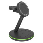 ICY BOX 3-in-1 Magnetische Ladestation Apple Watch/...