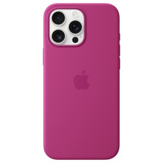 APPLE iPhone16 Pro Max Silicone Case with MagSafe - Fuchsia