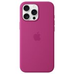 APPLE iPhone16 Pro Max Silicone Case with MagSafe - Fuchsia