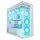Arctic Xtender (White) transparent window w/o GPU vertical mount