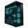 Arctic Xtender (Black) black window with GPU vertical mount