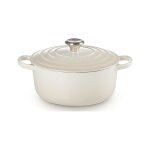 Le Creuset Signature Roaster round 20cm meringue...