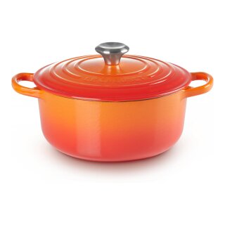 Le Creuset Bräter 22cm, vulkanfarben