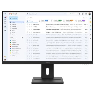 68,6cm/27" (1920x1080) Lenovo ThinkVision E27-40 16:9 FHD IPS 4ms 100Hz VGA HDMI DisplayPort VESA Speaker Black