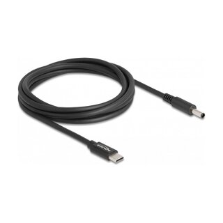 Delock Notebook Ladekabel USB Type-C™ Stecker zu Dell 4,5 x 3,0 mm Stecker