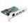 PCI Express x1 Karte zu 3 x USB 5 Gbps Typ-A Buchse + 1 x Gigabit LAN