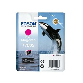 EPSON 5LB T7603 ink cartridge vivid magenta high capacity 25 9ml 1356 pages 1-pack