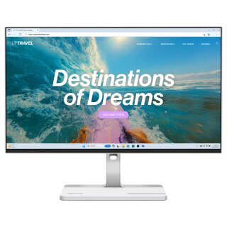 Lenovo L24D-4C Business Monitor - Cloud Grey - 23,8" Full-HD, IPS, 144Hz, 250 Nits, HDMI, USB-C, DP