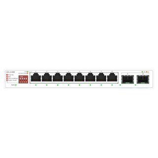 QG-U1080 8-Port 2.5G + 2-Port 10G SFP+ Switch