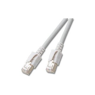 EFB RJ45 Patchkabel S/FTP, Cat.6, VC LED, 1m, grau