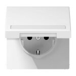 Jung LS1520BFNAKLWW SCHUKO-Steckdose mit Klappdeckel und...