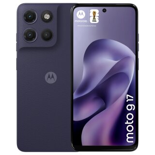 Motorola moto g17 4G 4/128 GB Android 15 Dual SIM Smartphone Evening blue