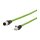 METZ CONNECT Verbindungsleitung M12 ST-RJ45 ST 4-pol D-kodiert gerade-gerade Schleppkette Torsion 1m