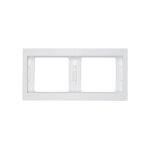 Berker 1363 70 09 Rahmen 2-fach K.1 polarweiß...