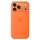 Silikon Case iPhone 17 Pro Max mit MagSafe (orange)