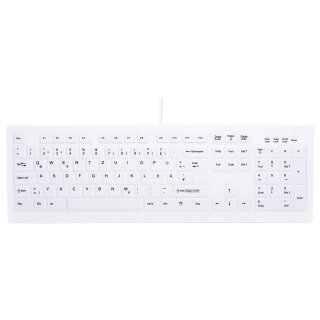 Active Key MedicalKey AK-C8100 - Tastatur-Abdeckung - Weiß