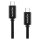 STICK ADATA USB 2.0 Kabel, USB-C Stecker > USB-C Stecker (schwarz, 2 Meter, PD 3.0, QC 3.0, Laden mit bis zu 100 Watt)