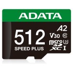 CARD ADATA SPEED PLUS microSDXC 512 GB (UHS-I U3, Class...