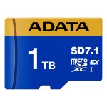 CARD ADATA Premier Extreme microSDXC SD7.1 1 TB blau/gelb...
