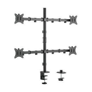 equip Tischhalterung 17" - 32" 4TFT je 9kg 360 schwarz