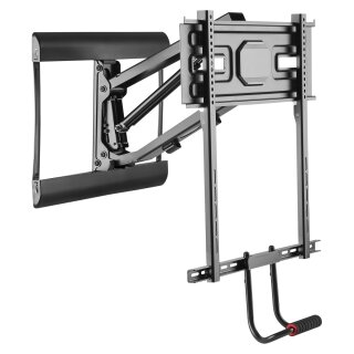 Equip Wandhalterung 43"-50"/1TFT PullDown 4Gelenke 35Kg sw lite Retail