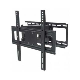 MANHATTAN TV-Wandhalterung 81,3-139,7cm 32-55Zoll ein Arm neig- und schwenkbar fuer Flachbildschirme und Curved TVS bis 50kg