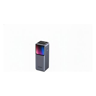 UGREEN PB726 20.000mAh 165W Powerbank 2x USB-C 1x USB-A ausziehbares USB-C Kabel TFT Display